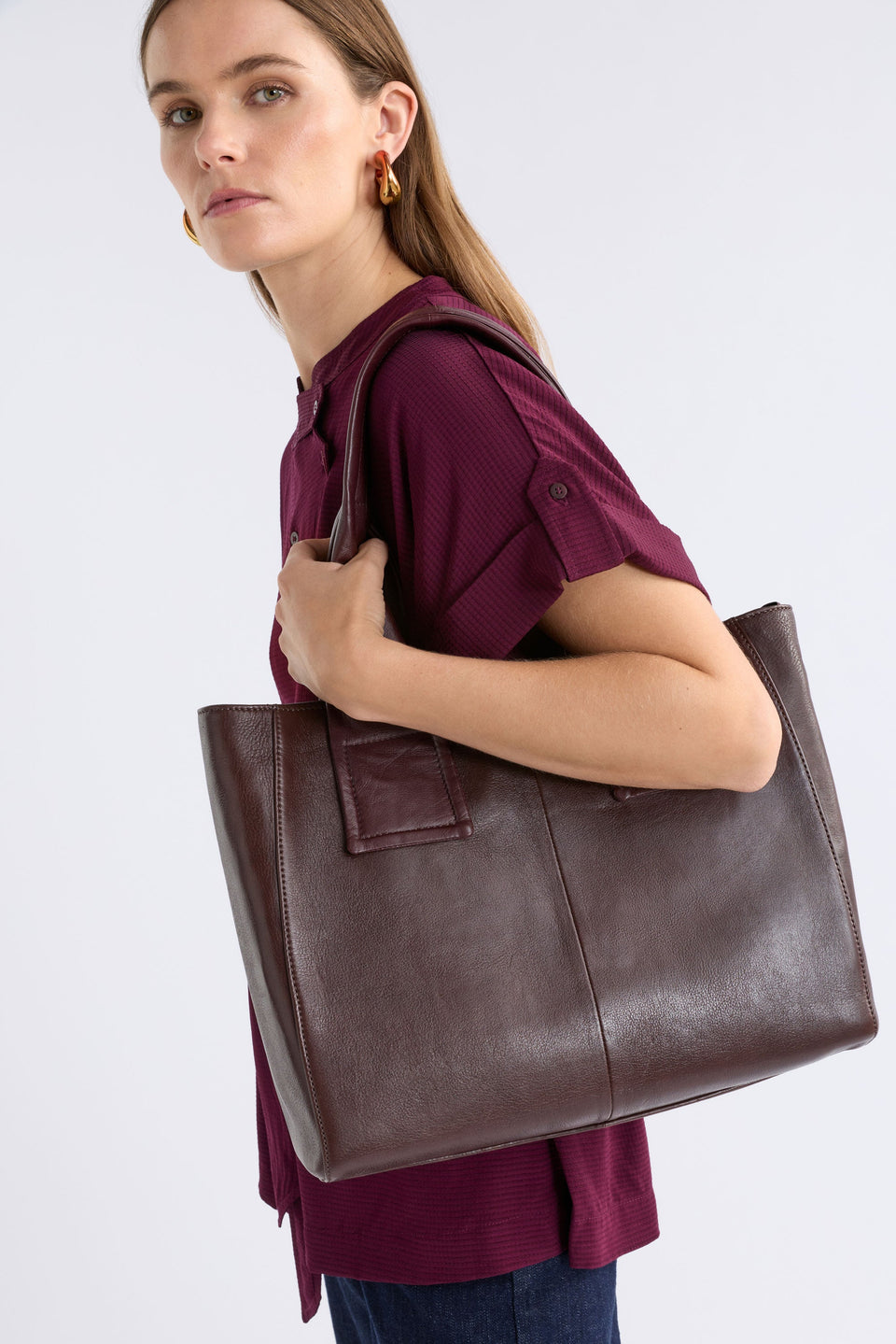 Elk Rahni Tote - Espresso