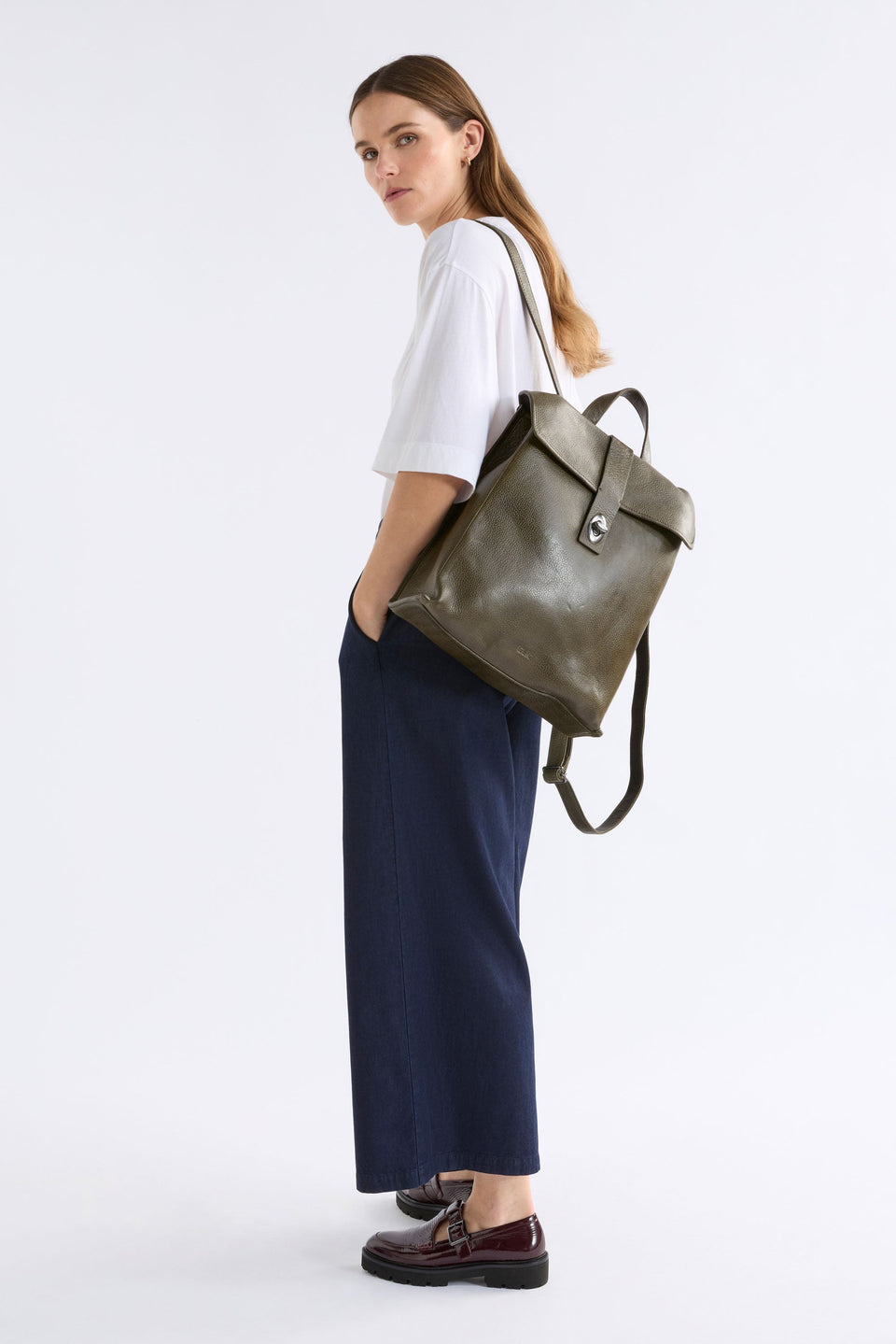 Elk Hyddan Backpack - Dark Olive