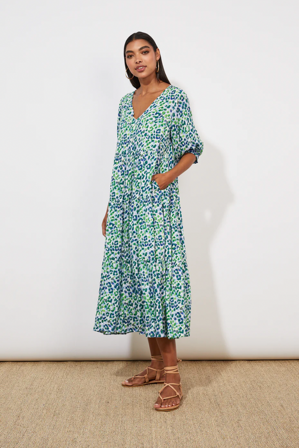 Lamu Tiered Maxi Dress