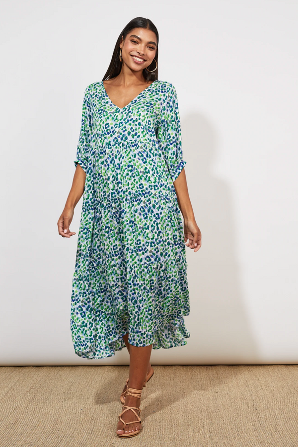 Lamu Tiered Maxi Dress