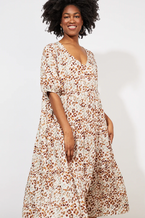 Lamu Tiered Maxi Dress