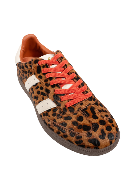 Goodsole 2001 Parallel Sneaker - Leopard/Ivory Pony