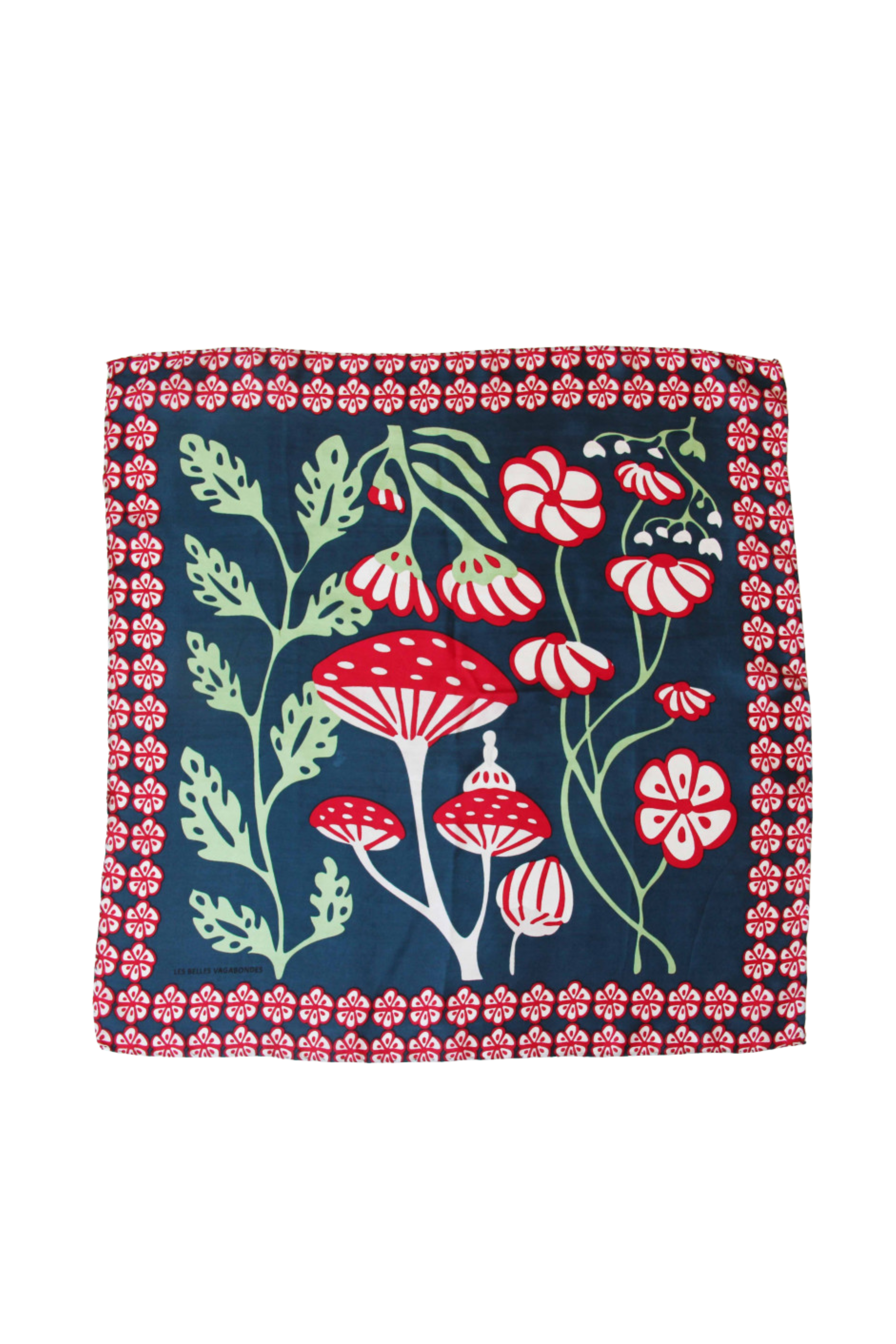 Les Belles Vagabondes Mini Alice Scarf - Marine Navy
