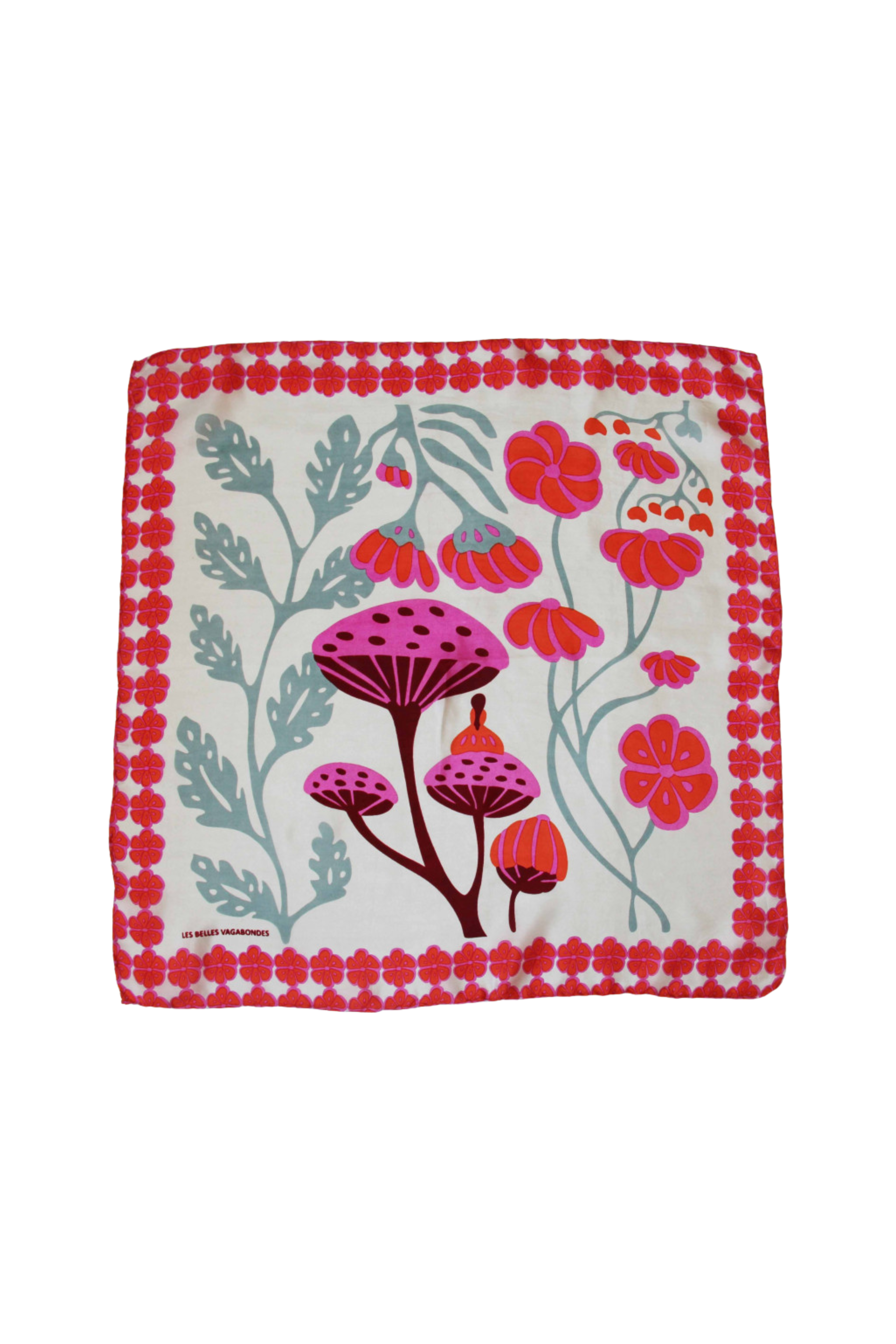 Les Belles Vagabondes Mini Alice Scarf - Orange