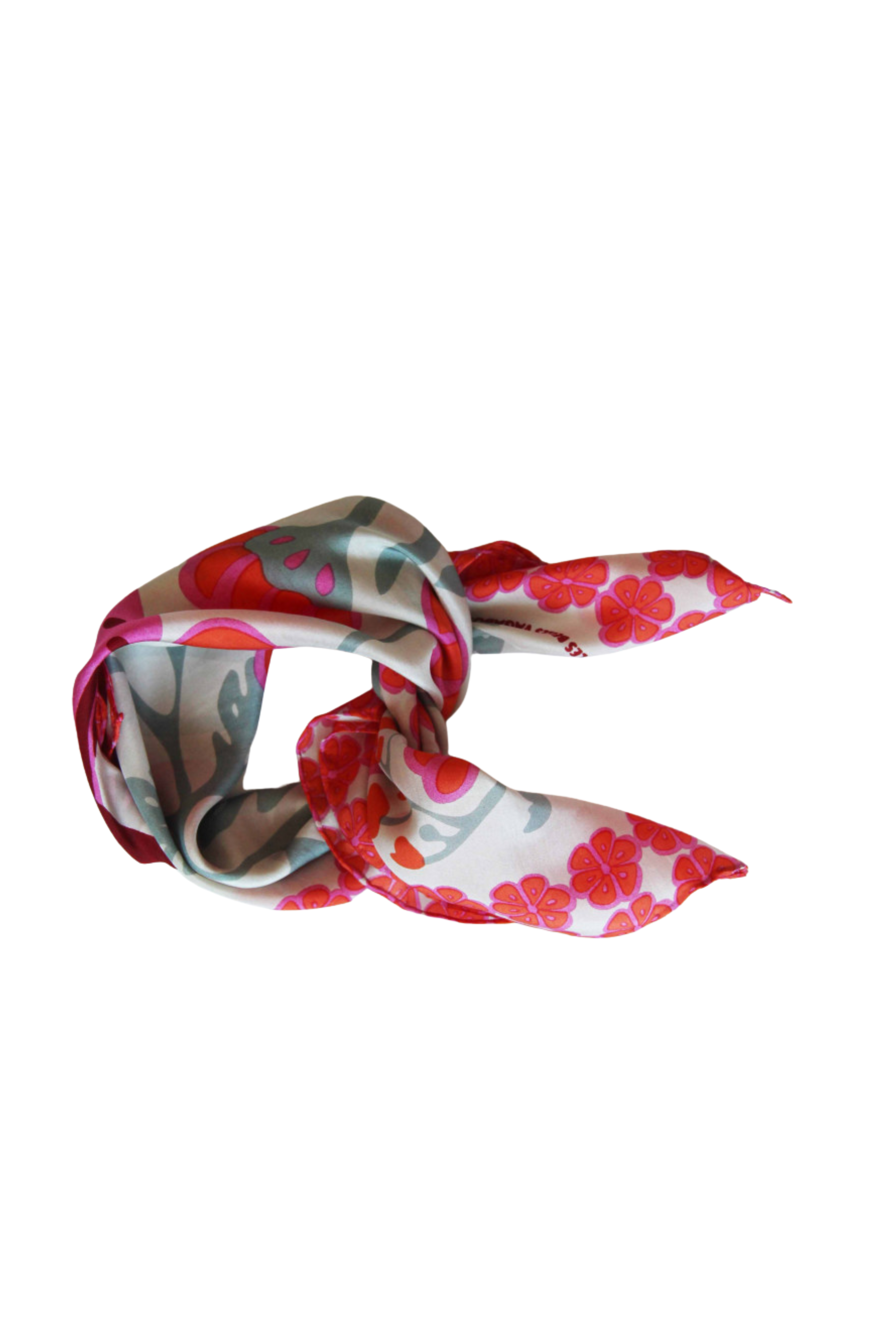 Les Belles Vagabondes Mini Alice Scarf - Orange