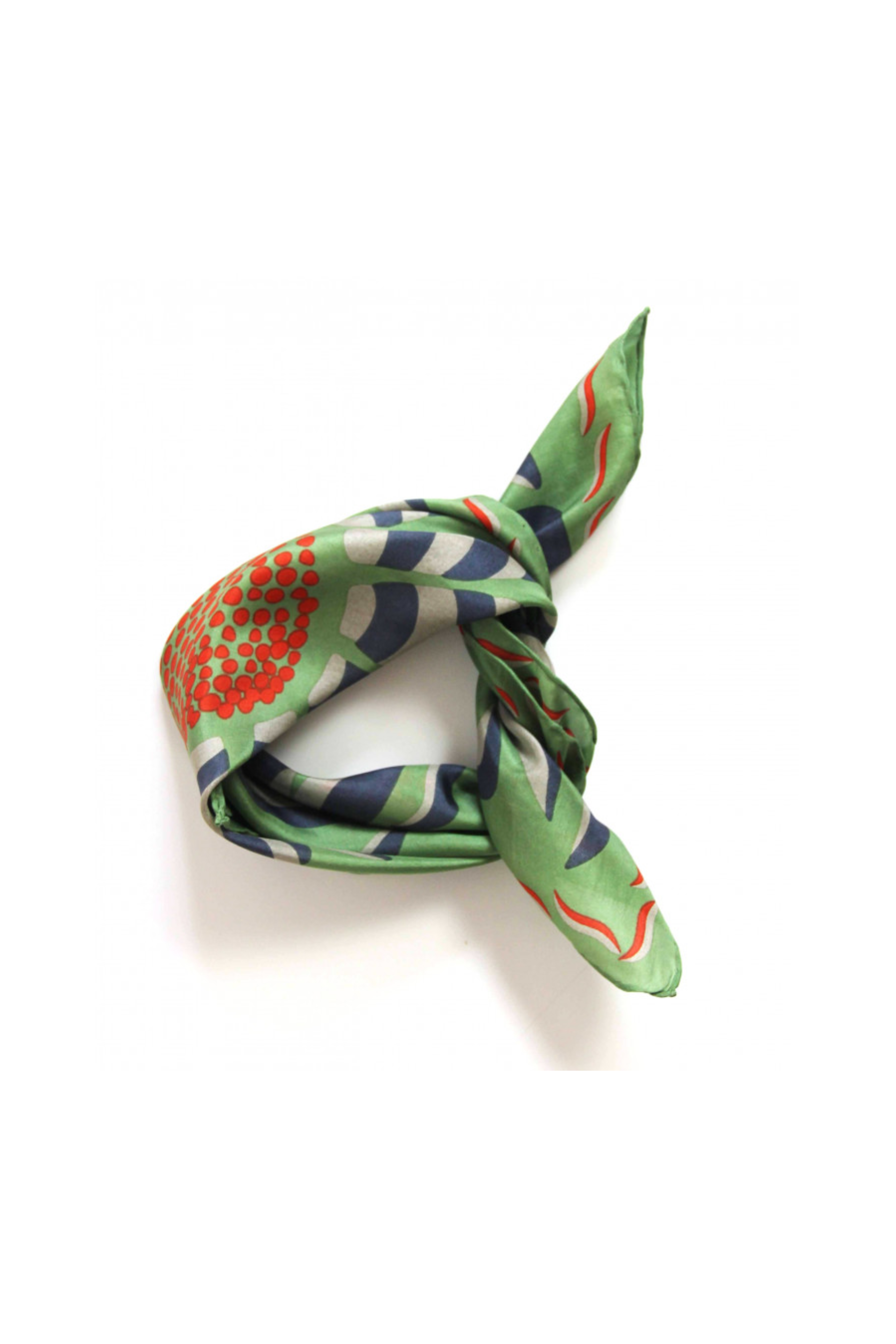 Les Belles Vagabondes Mini Forget Me Not Scarf - Khaki