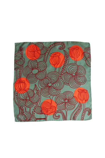 Les Belles Vagabondes Mini Mandalay Scarf - Khaki