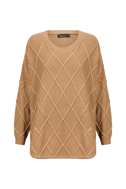 Liora Relaxed Jumper - Mocha