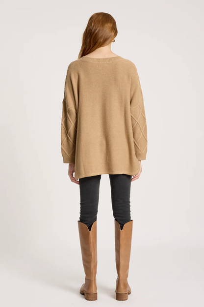 Liora Relaxed Jumper - Mocha