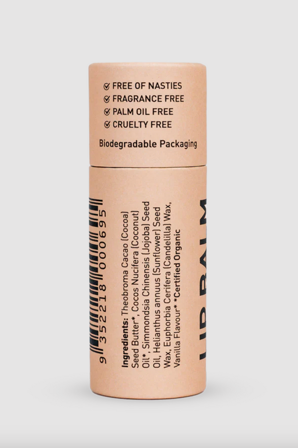 Organic Lip Balm 15g - Vanilla