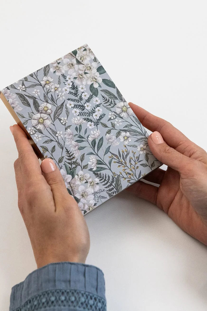 Notepad Mini Jotter - Ivory Garden