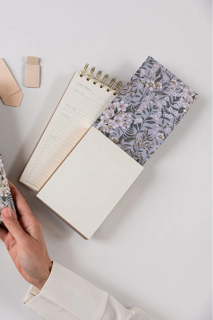 Notepad Mini Jotter - Ivory Garden