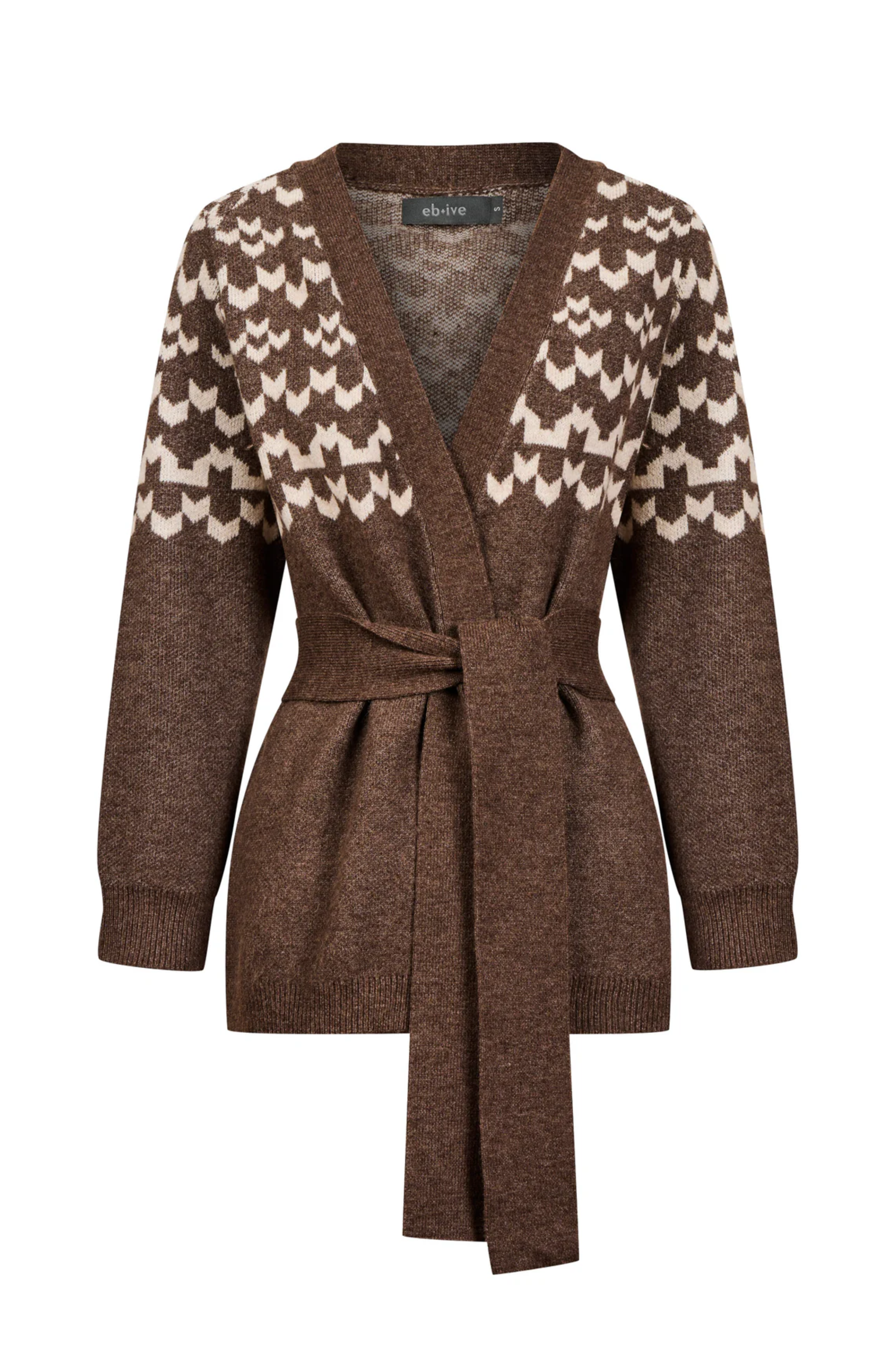 Maasai Cardigan - Cocoa/Dune