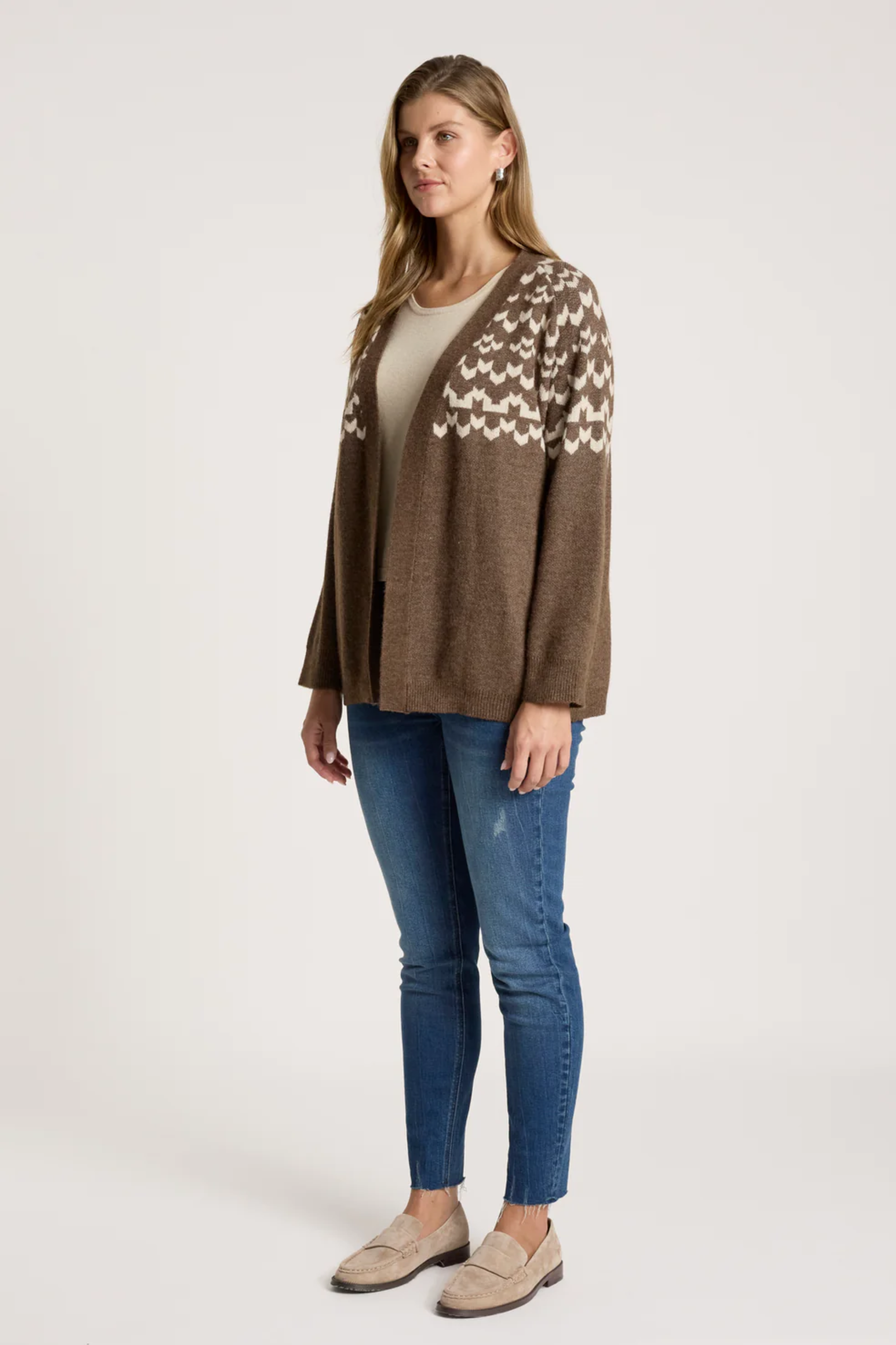Maasai Cardigan - Cocoa/Dune