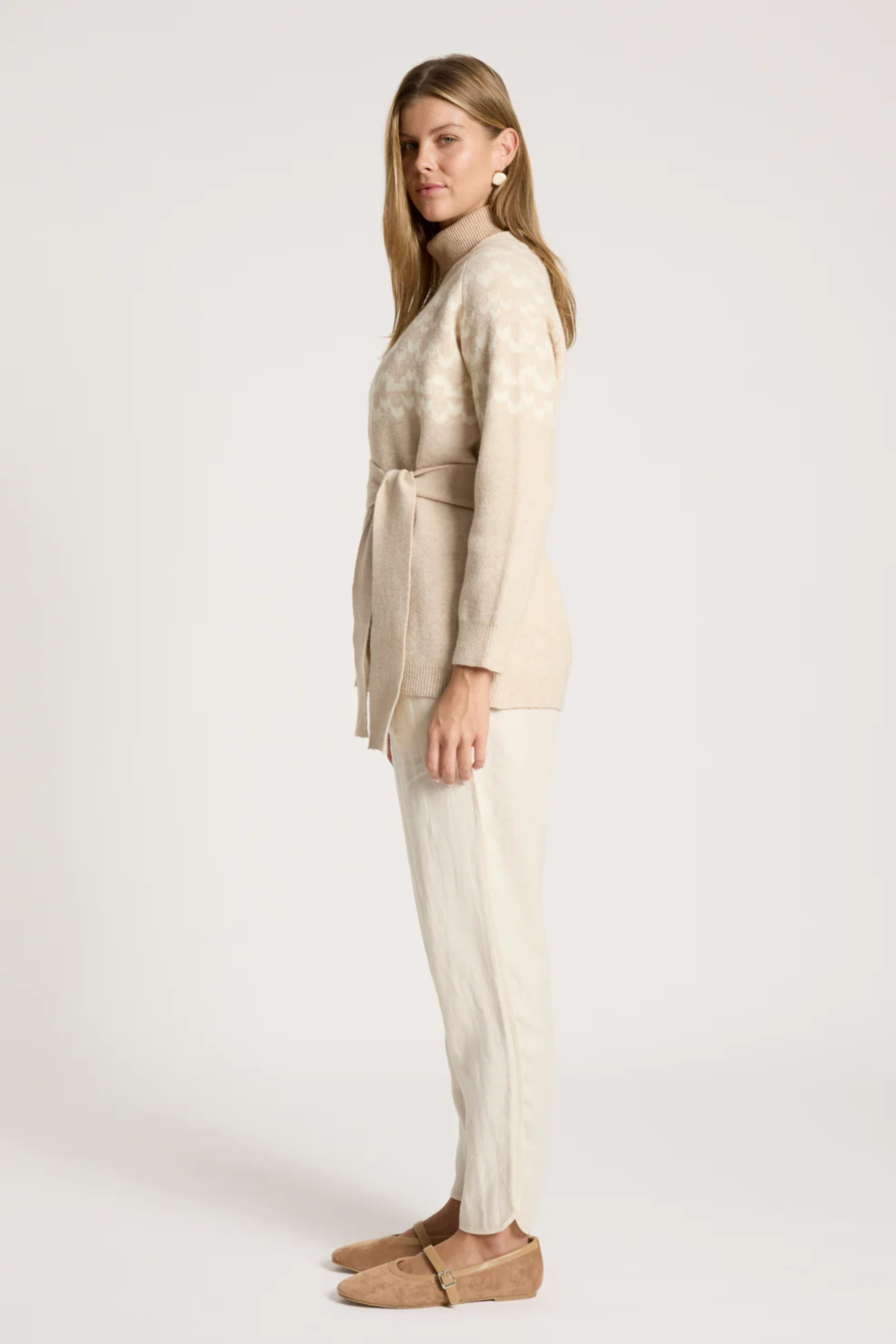 Maasai Cardigan - Dune/Bisque