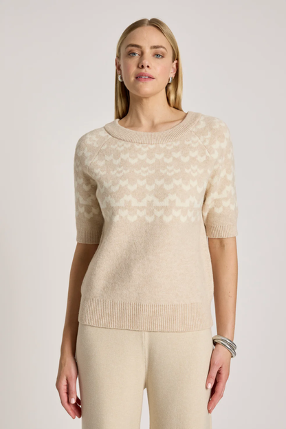 Maasai Knit Top - Dune/Bisque