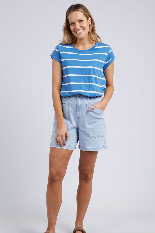 Manly Stripe Tee