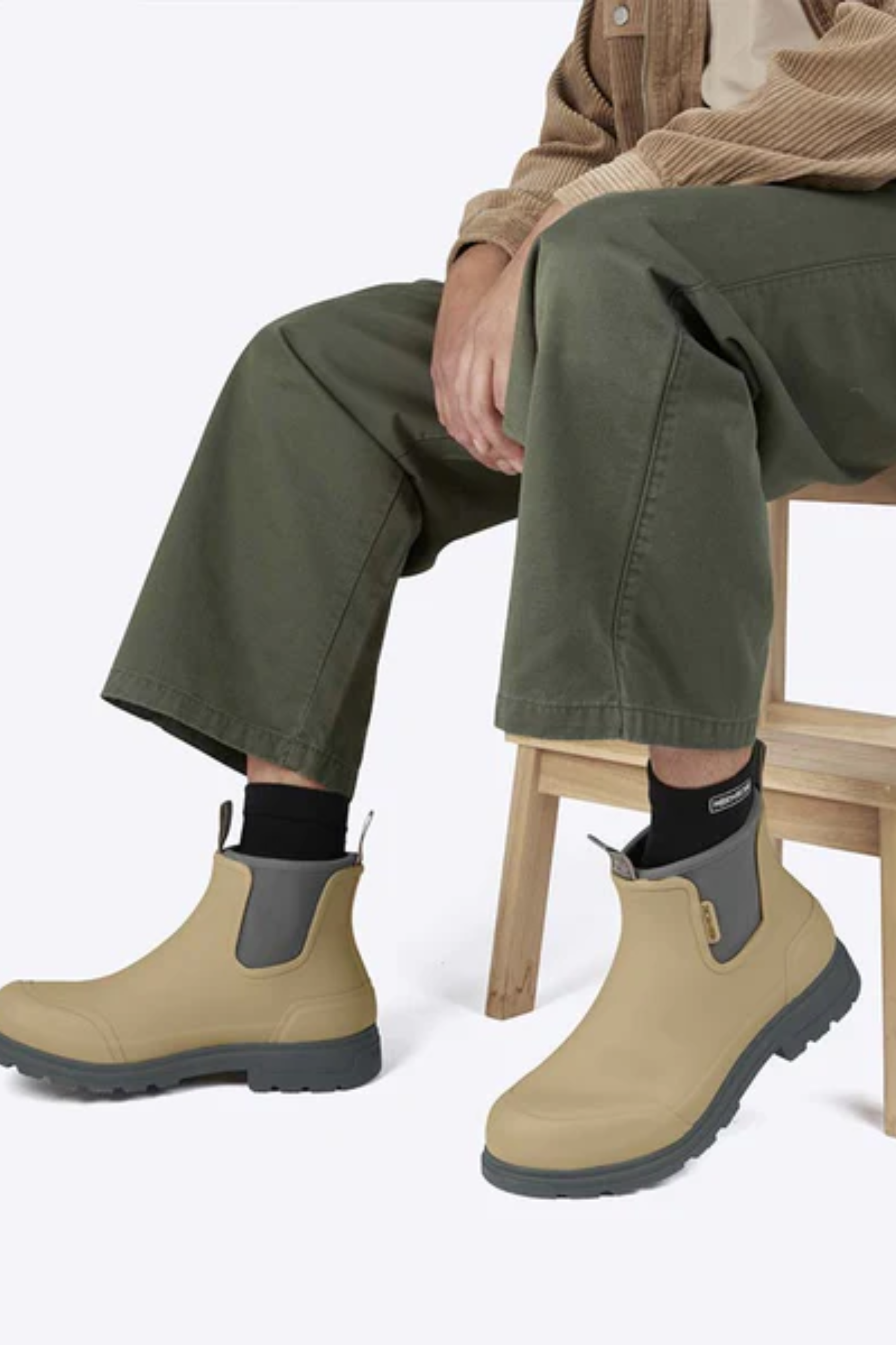 Merry People Oberon Gumboots/Rainboots - Stone