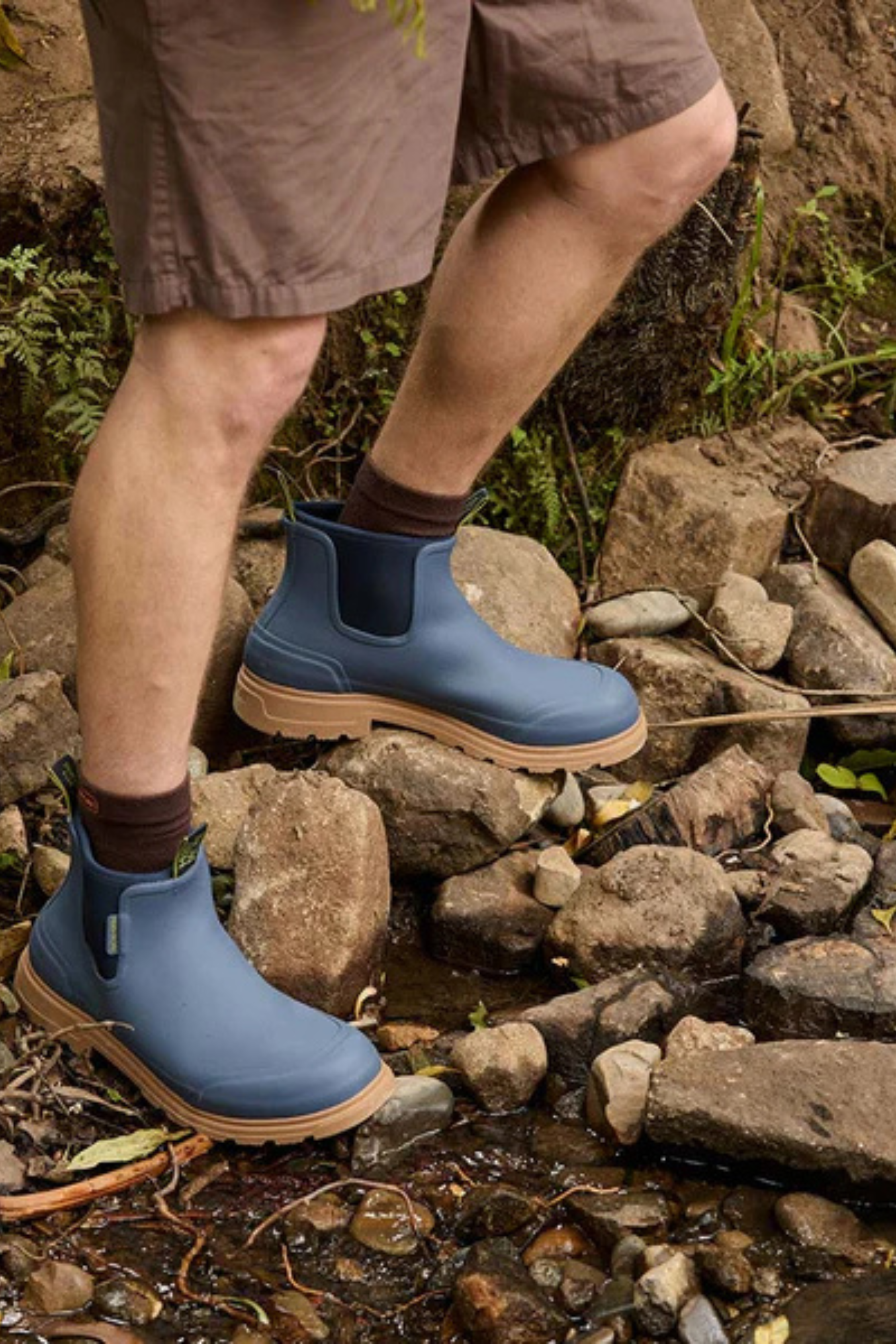 Merry People Oberon Gumboots/Rainboots - Storm Blue