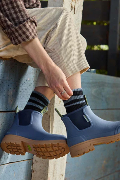 Merry People Oberon Gumboots/Rainboots - Storm Blue