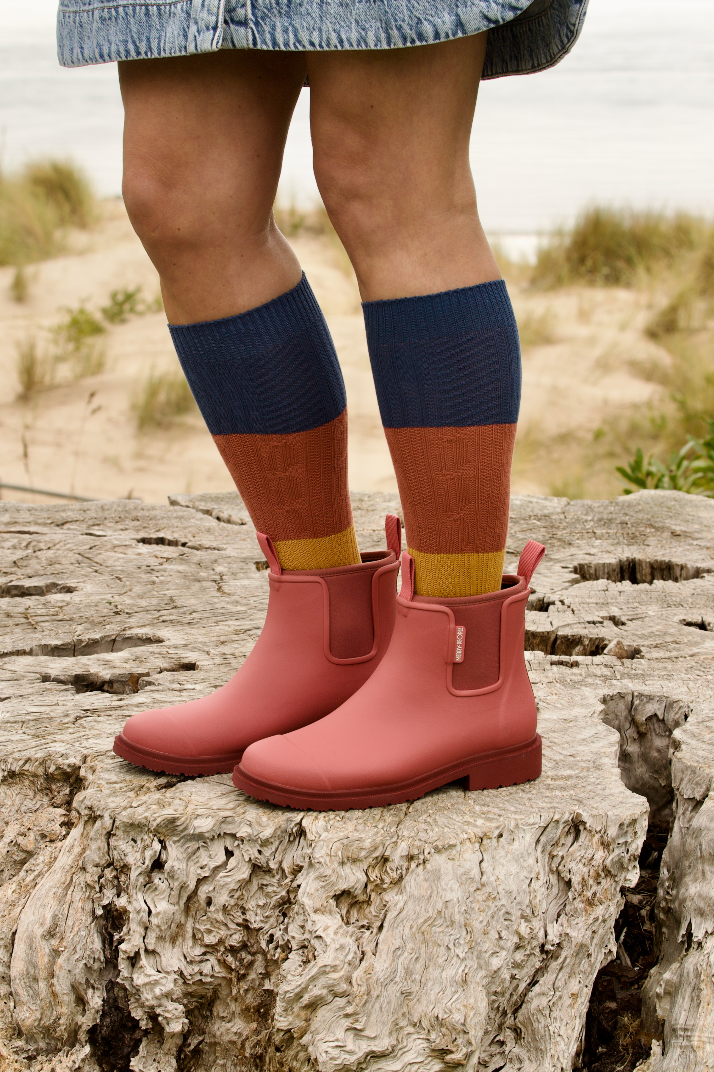 Merry People Bobbi Gumboots/Rainboots - Clay