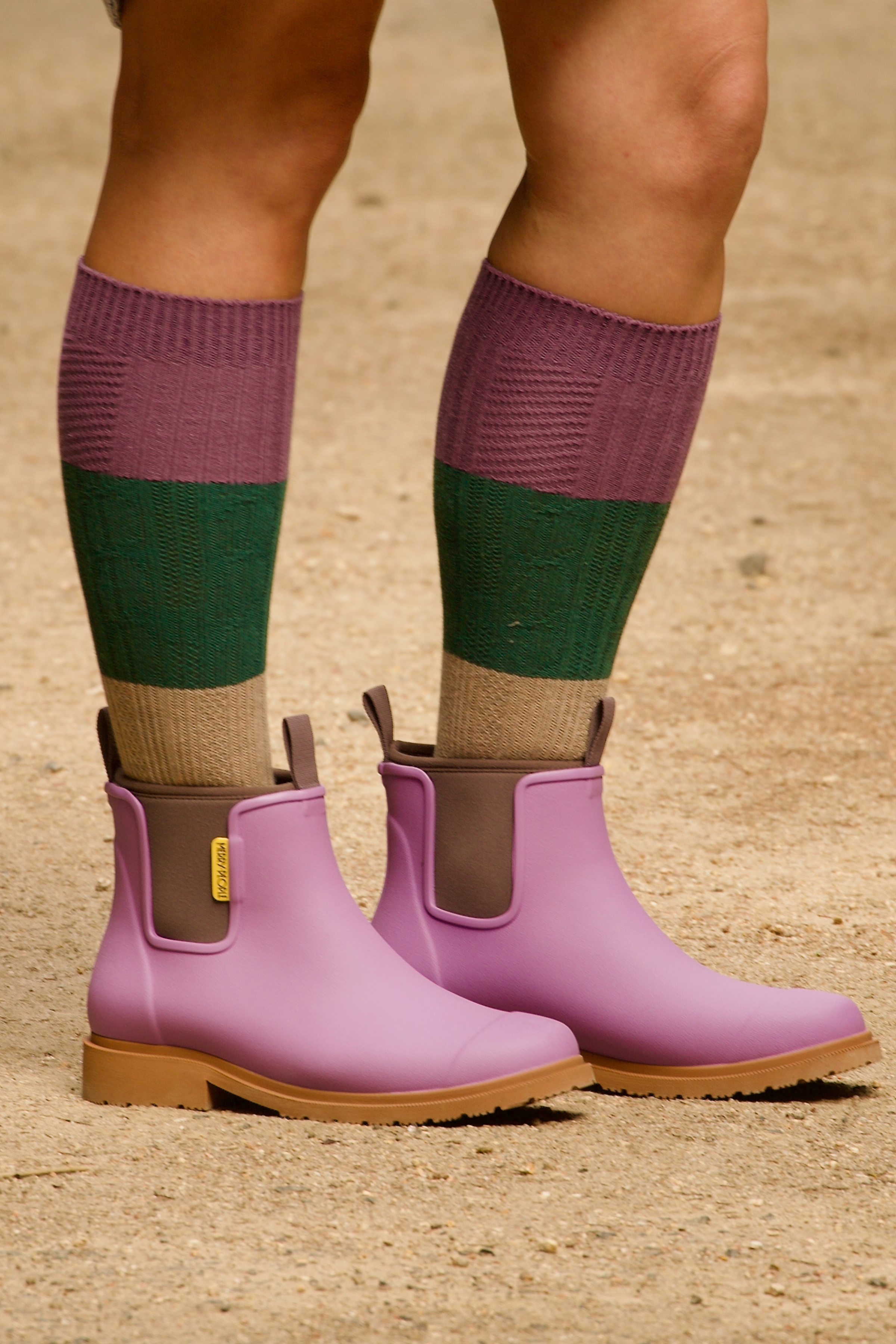 Merry People Bobbi Gumboots/Rainboots - Dusty Lilac