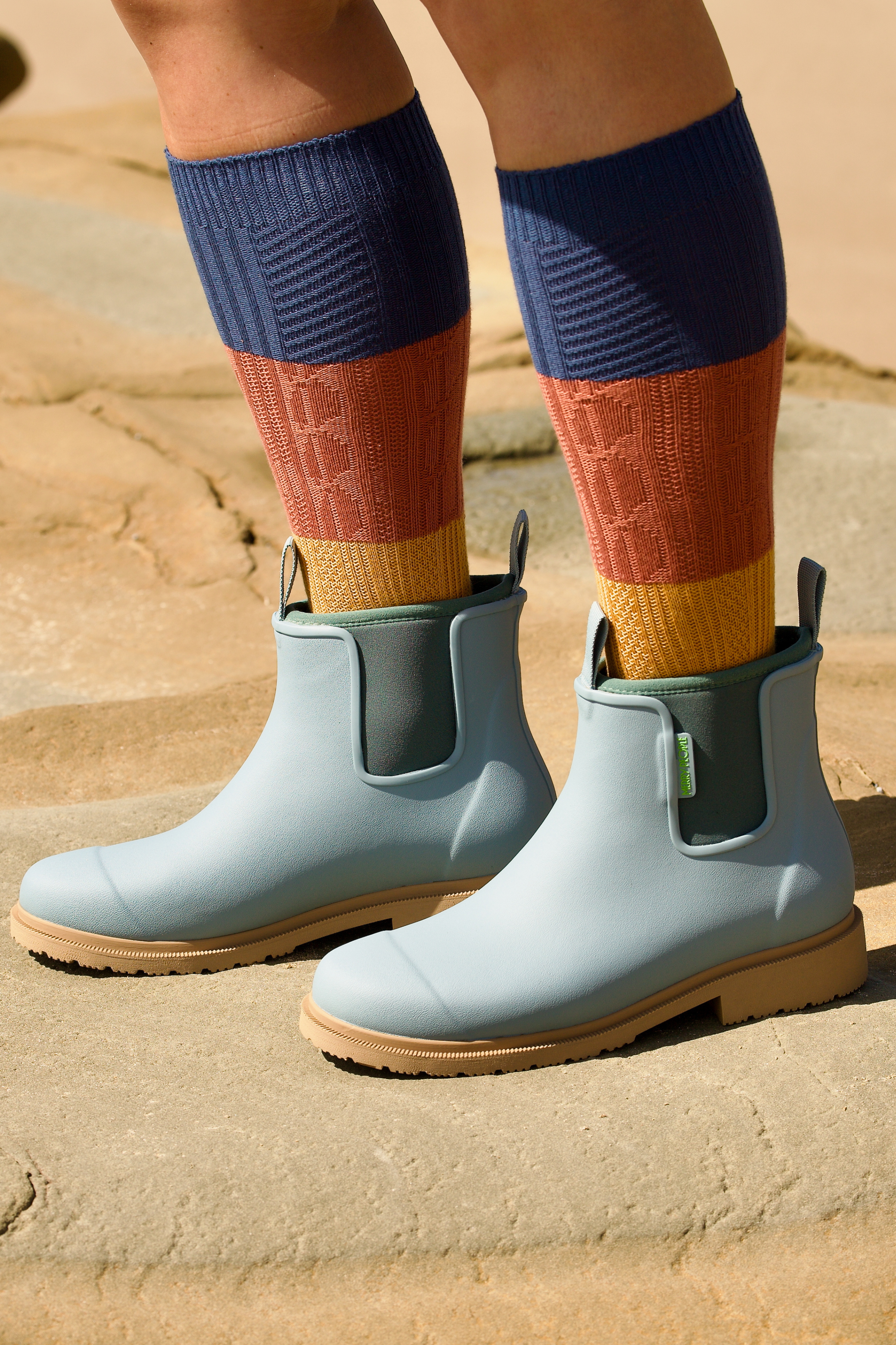 Merry People Bobbi Gumboots/Rainboots - Seafoam