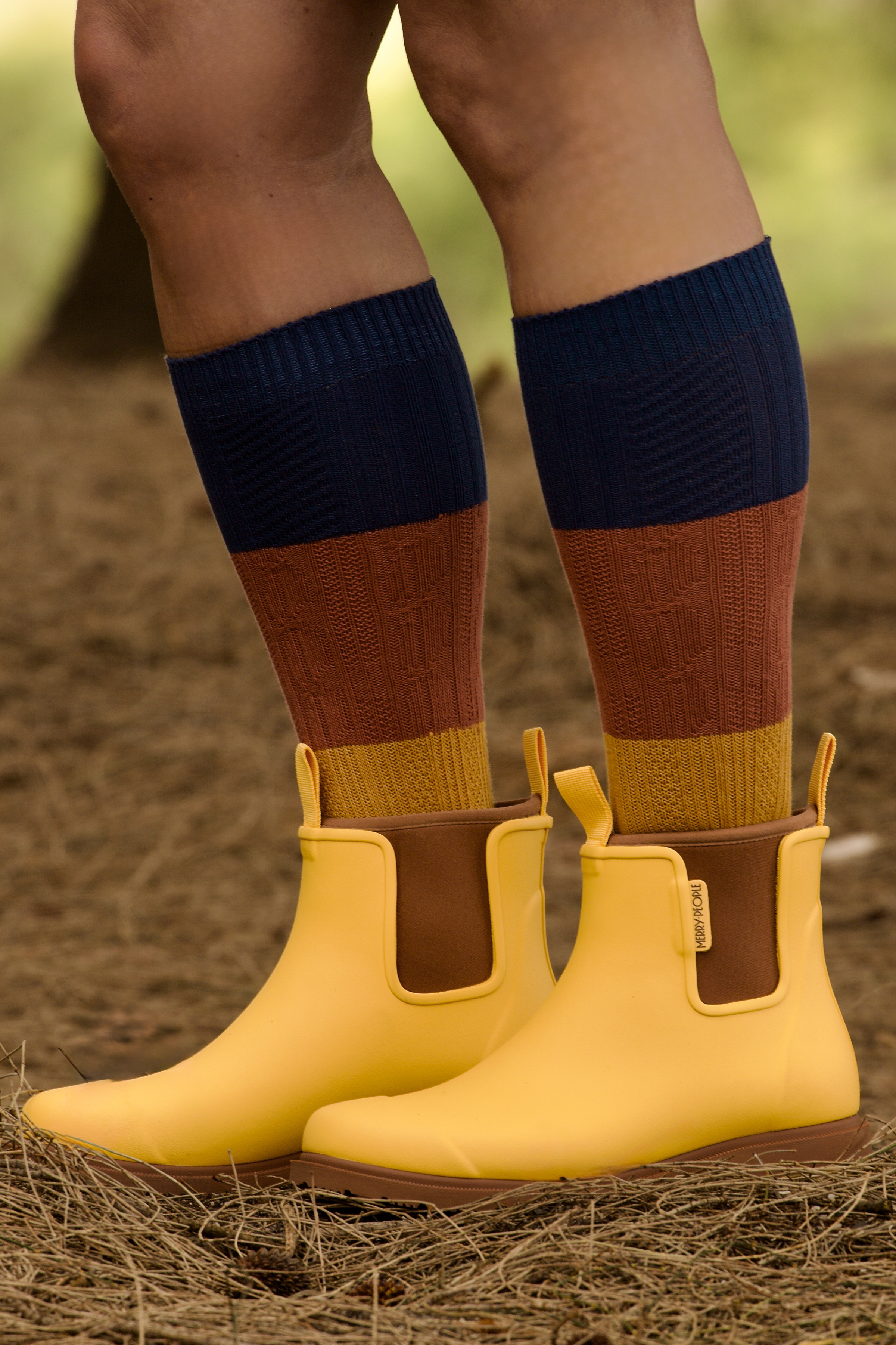 Merry People Bobbi Gumboots/Rainboots - Sunflower