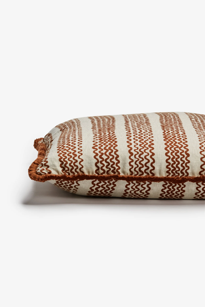 Mini Wave Cushion Cocoa - 60cm