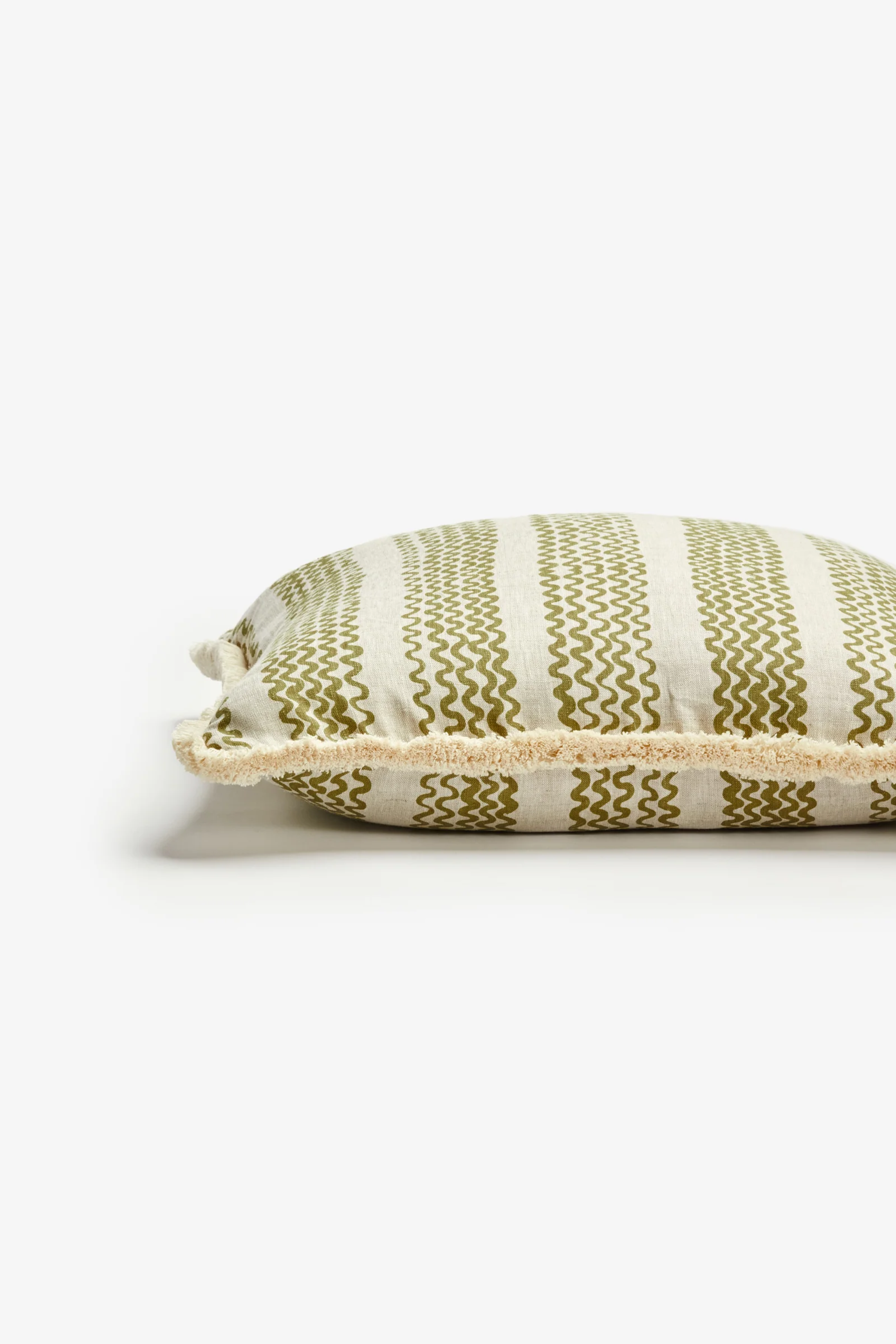 Mini Wave Cushion Olive - 50cm