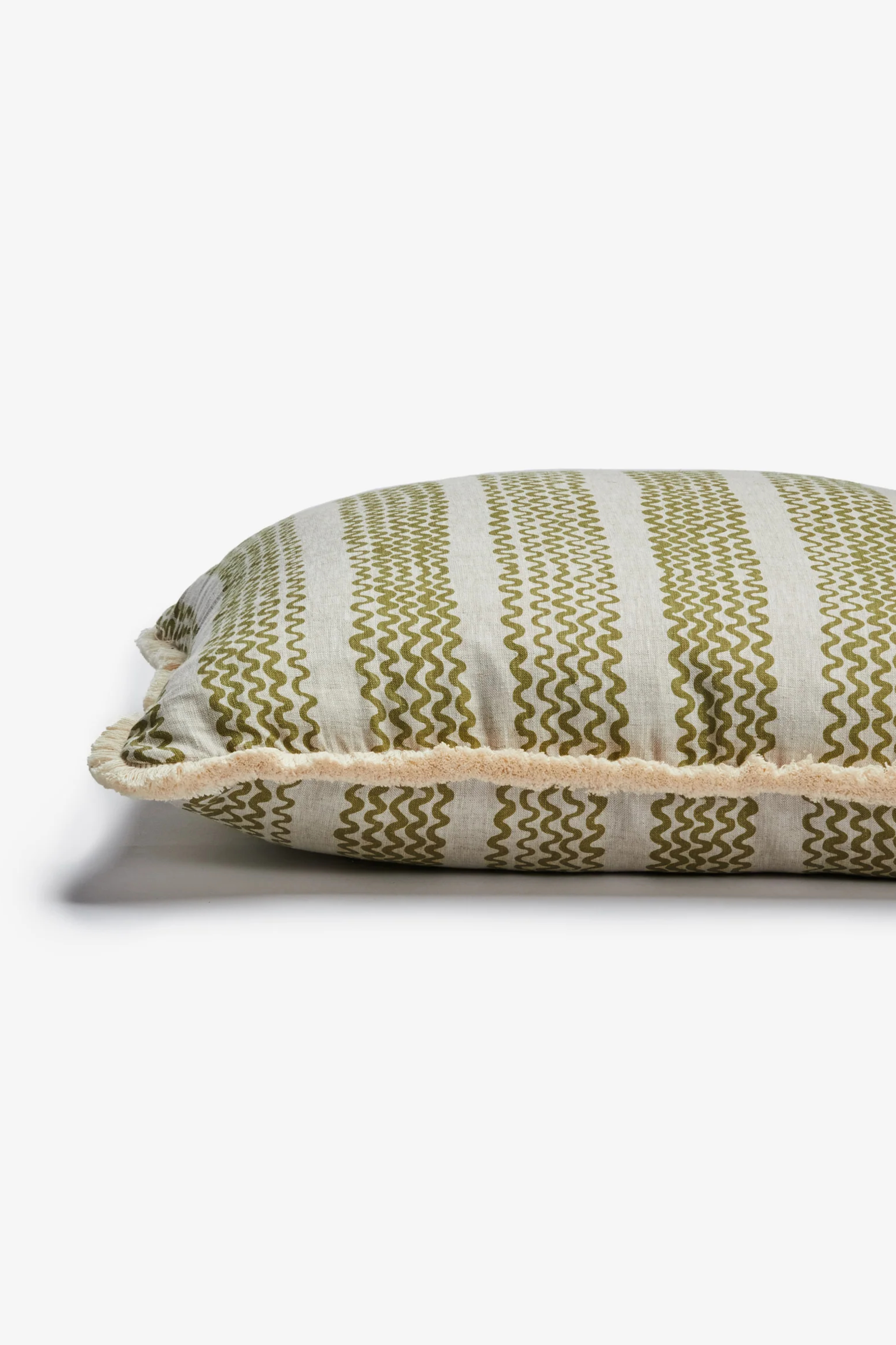 Mini Wave Cushion Olive - 60cm
