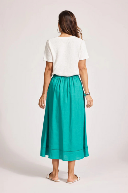 Miramar Maxi Skirt - Lagoon