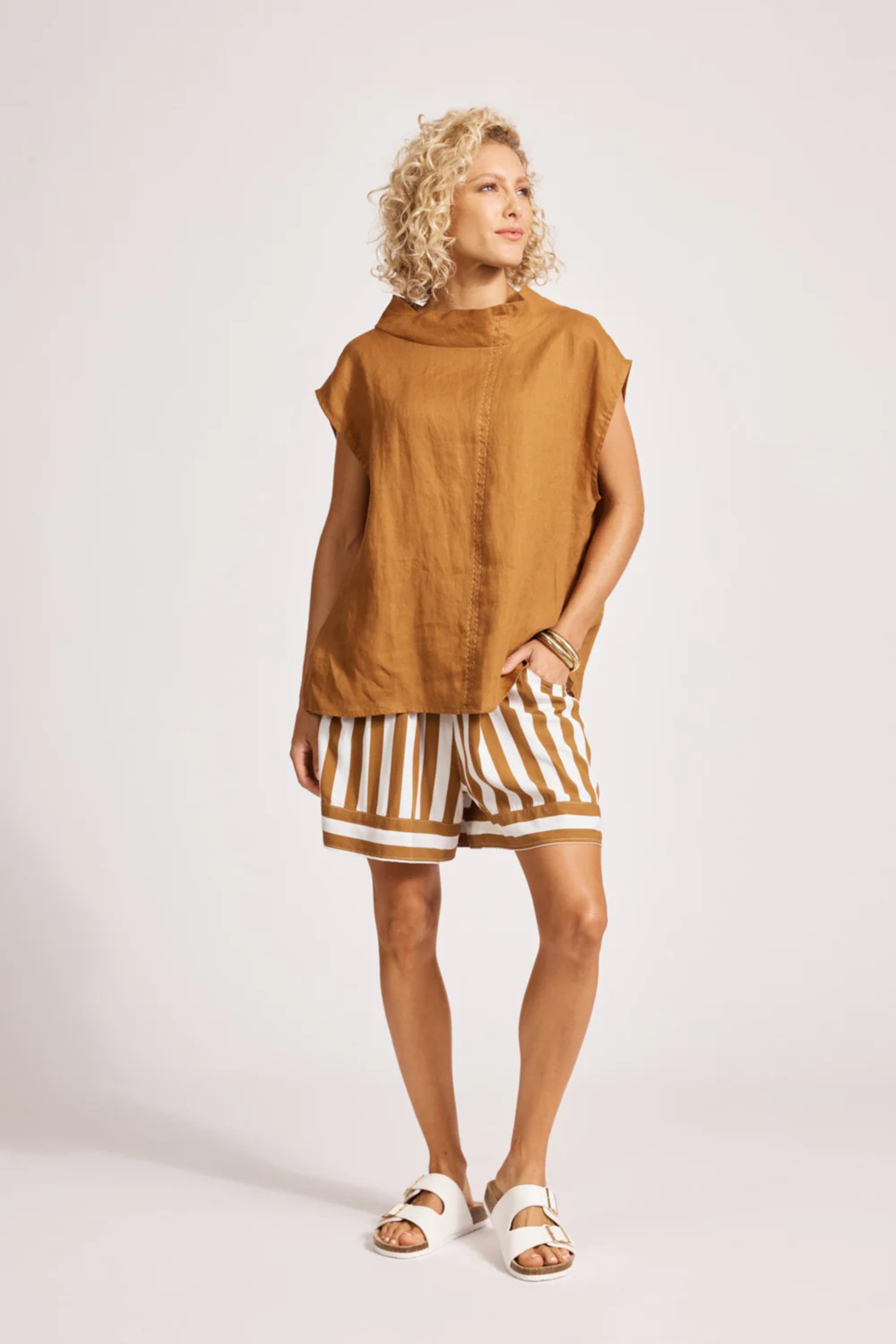 Miramar Top - Caramel