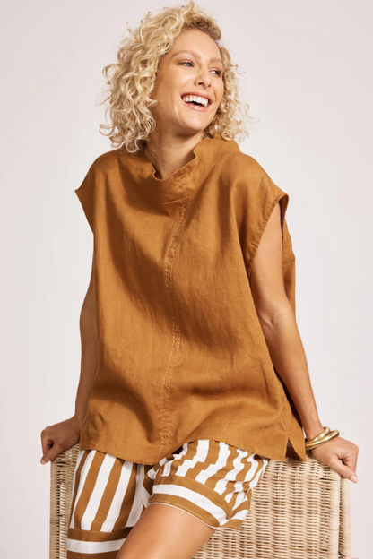 Miramar Top - Caramel
