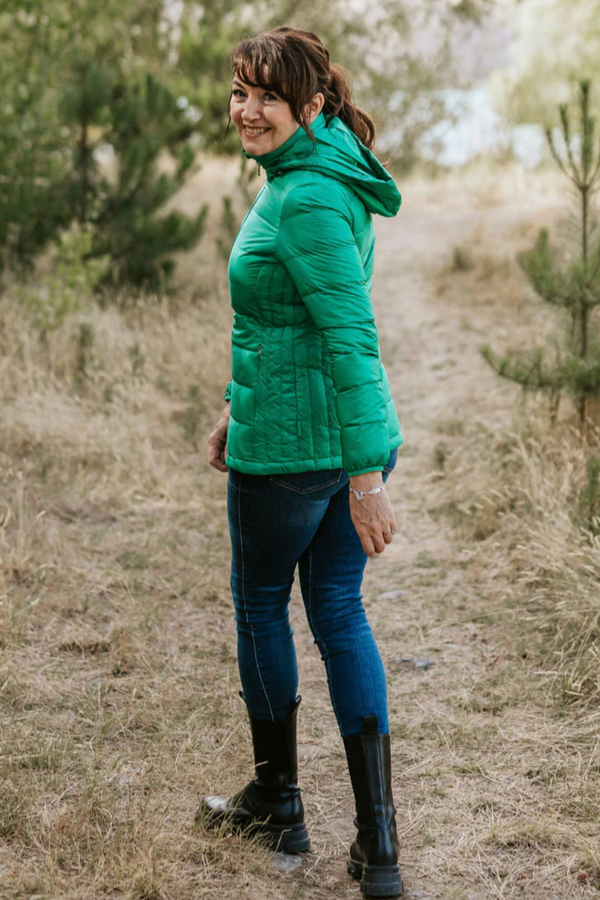 Moke Lynn Puffer Jacket - Emerald