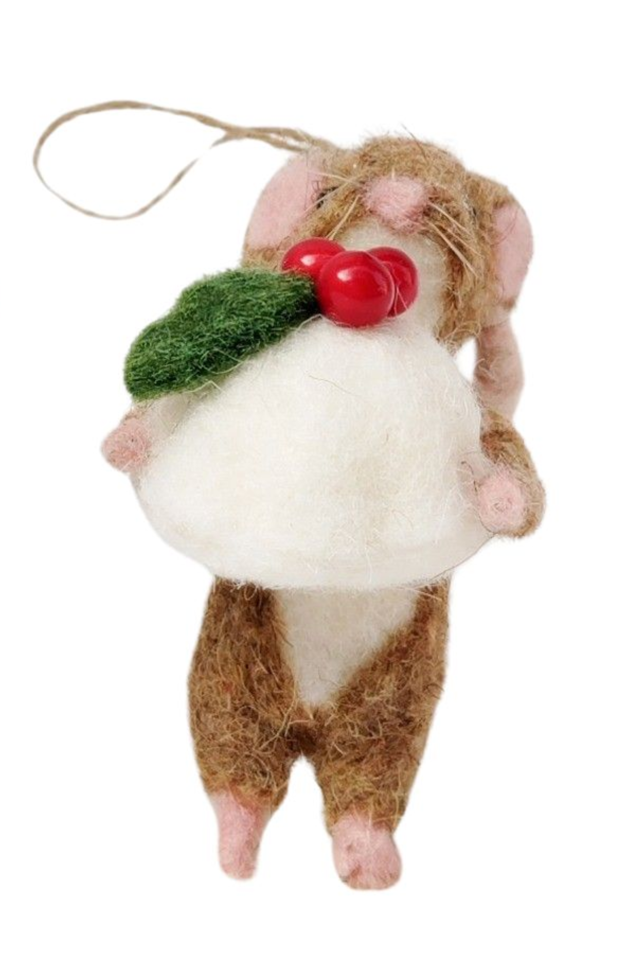 Mouse Feast Holding Lollipop or Pudding