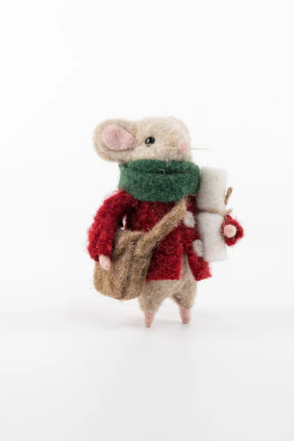 Mouse Postman Decoration