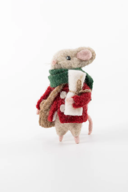Mouse Postman Decoration