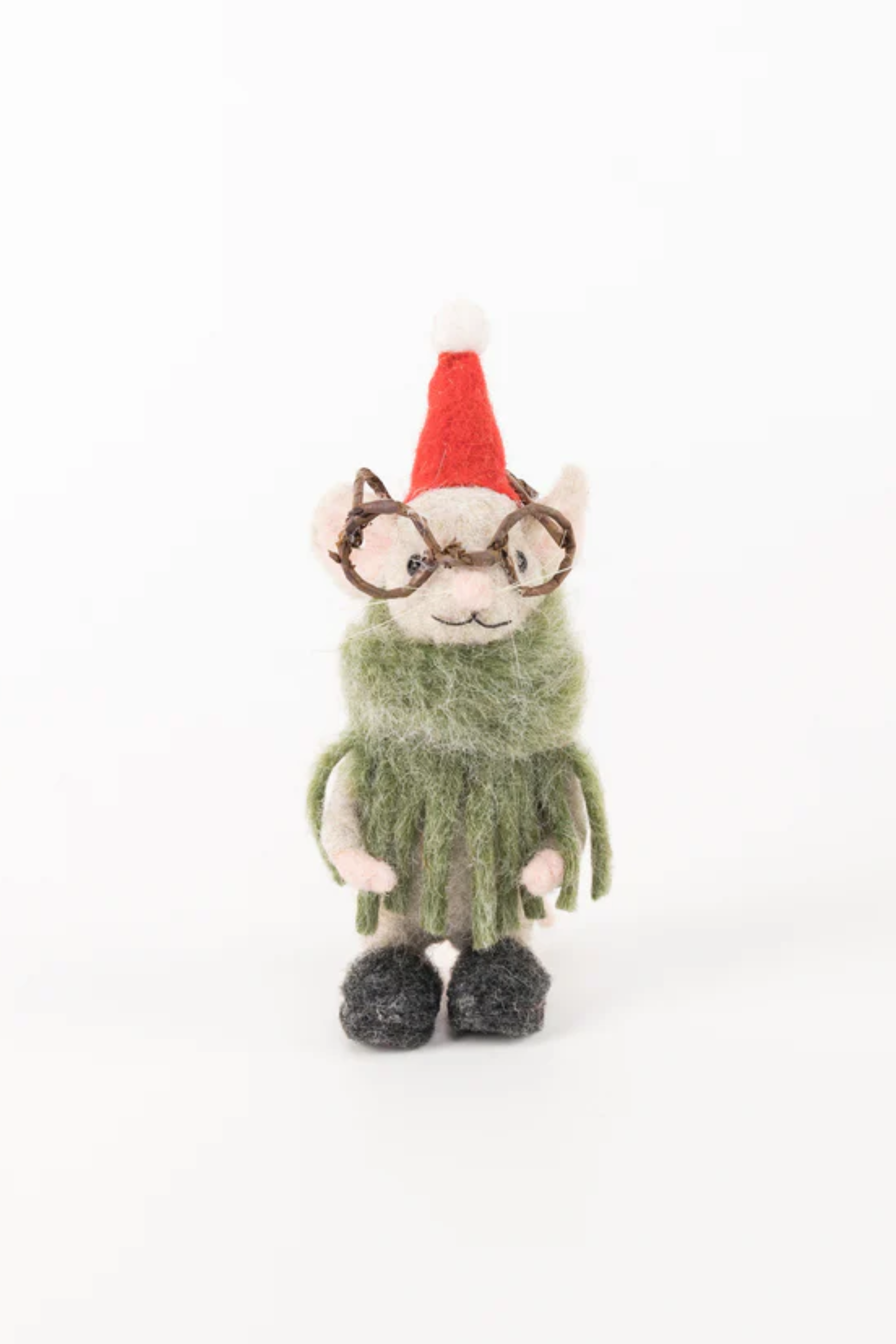 Mouse with Glasses Decoration