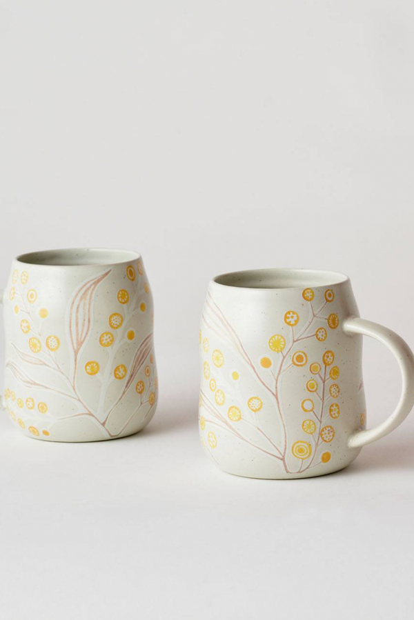 Mug Set - Wattle