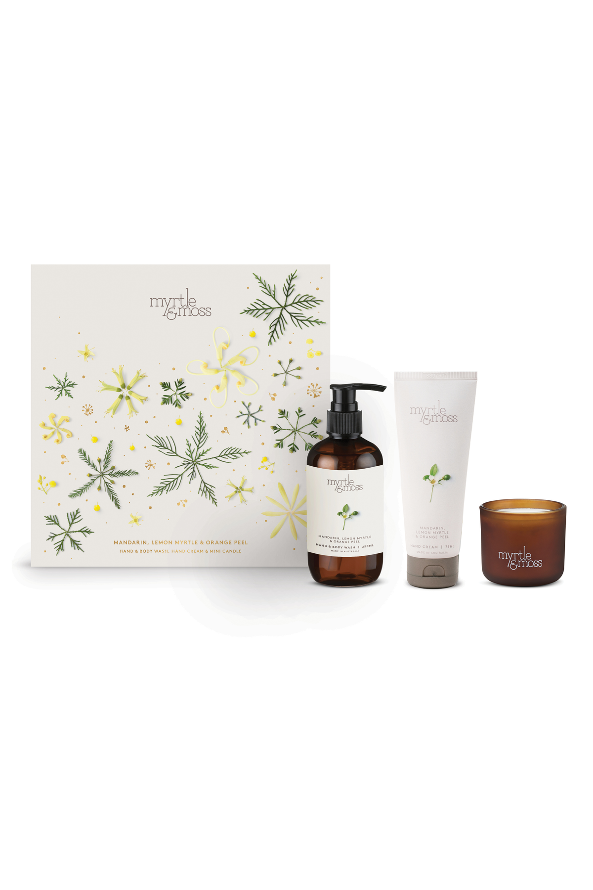 Myrtle & Moss Citrus Xmas Trio Gift Box