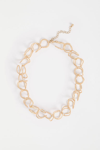 Elk Orden Choker Necklace - Gold