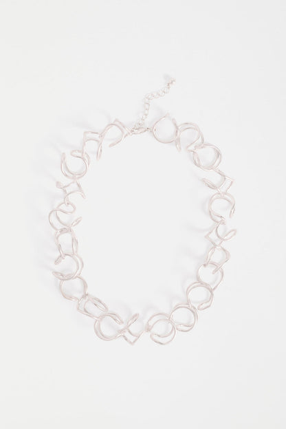 Elk Orden Choker Necklace - Silver