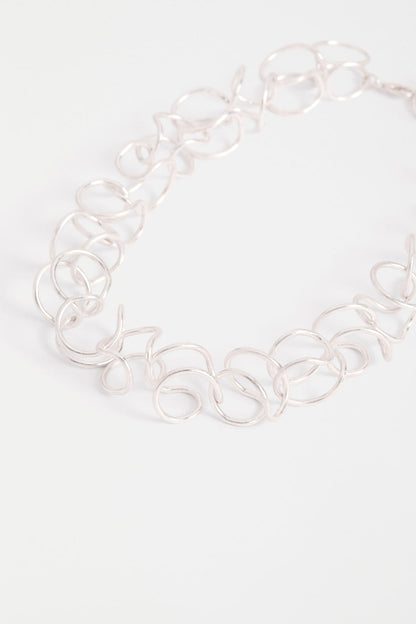 Elk Orden Choker Necklace - Silver