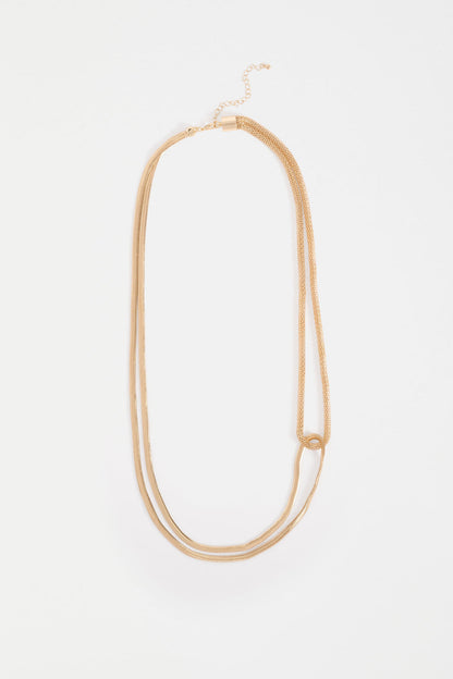 Elk Vanno Necklace - Gold