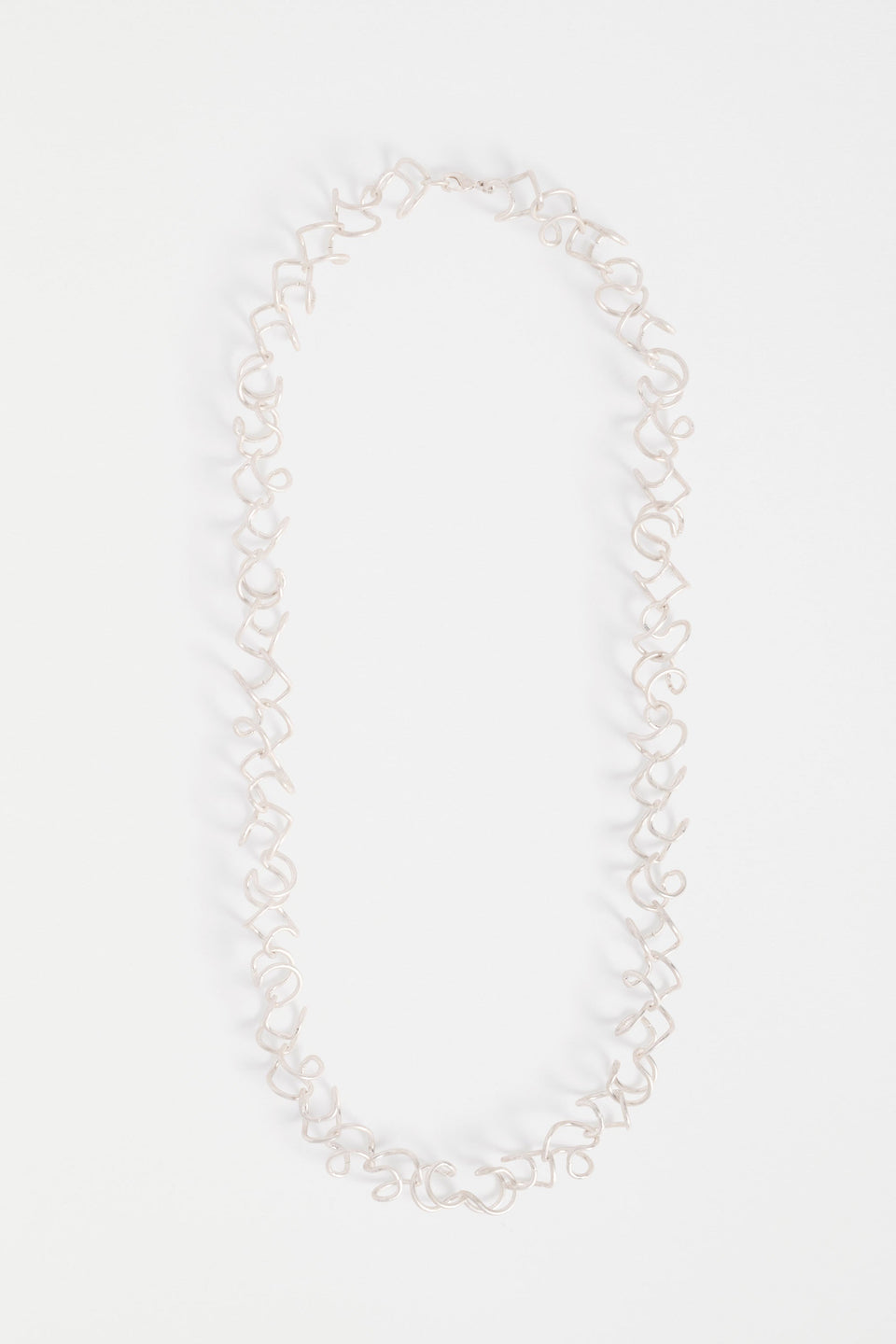 Elk Orden Long Necklace - Silver