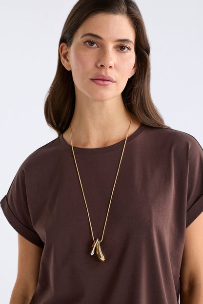 Elk Atur Pendant Necklace - Dusk Blue