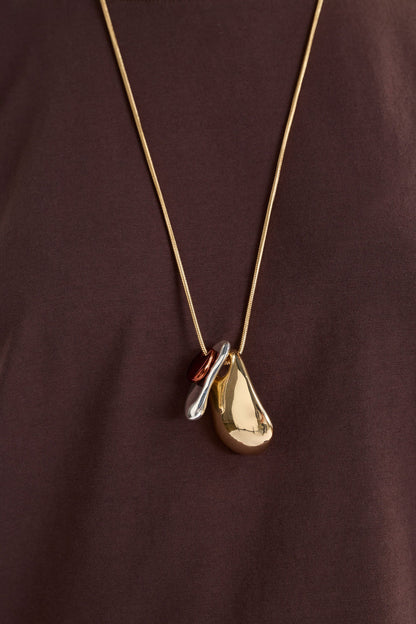 Elk Atur Pendant Necklace - Dusk Blue
