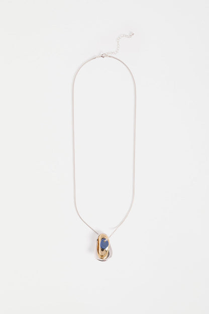Elk Atur Pendant Necklace - Dusk Blue