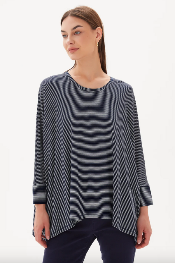 Oversized Stripe Top